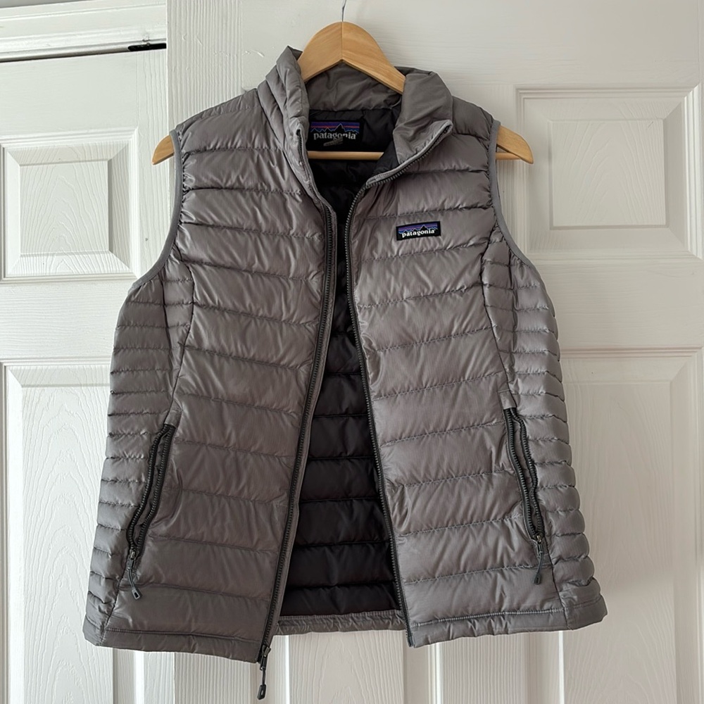 Patagonia Women's Down Sweater Vest Grey